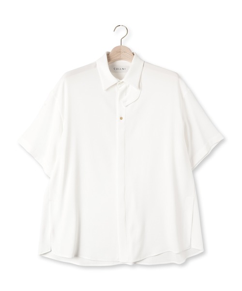 CULLNI」 半袖シャツ 0 ホワイト メンズ CULLNI」 半袖シャツ 0 ホワイト メンズ
