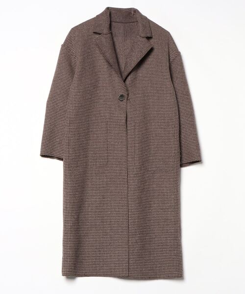「rem closet」 コート SMALL ブラウン レディース_画像3
