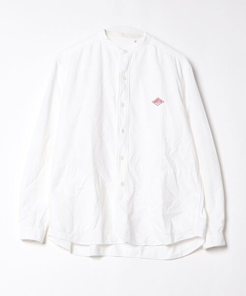 DANTON  白42サイズ 美品 Danton 「DANTON」 長袖シャツ 42 ホワイト メンズ : ZOZOTOWN