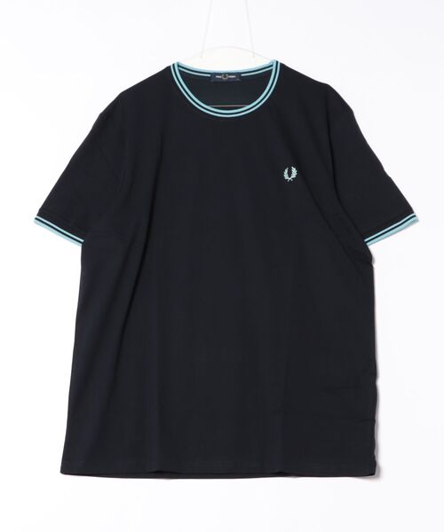 Tシャツ・カットソー FRED PERRY SS25 DOUBLE STRIPE T-SHIRT (FP M1588 54 Y58) 楽天市場】フレッドペリー Tシャツ メンズ FRED PERRY Twin