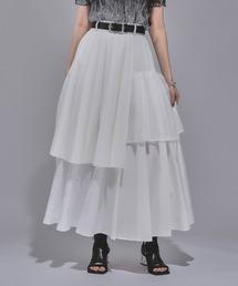 スカート ジャガードプリーツレイヤースカート(HARE)｜ZOZOTOWN Yahoo!店