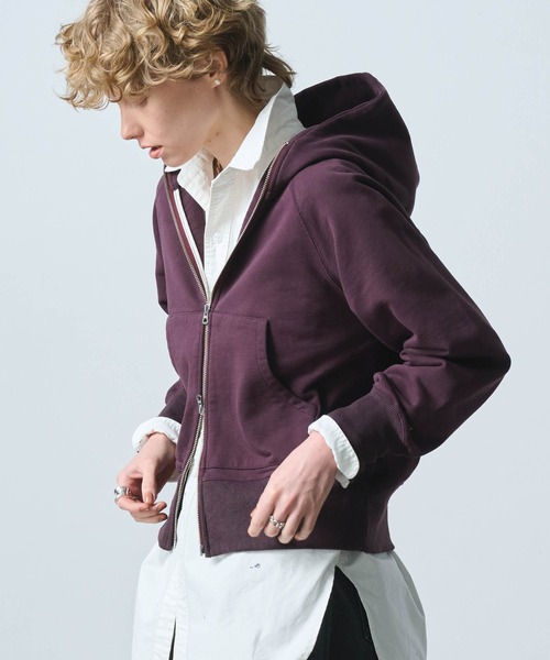 kha:ki パーカー 「KHA:KI / カーキ」ZIP UP HOODIE レディース