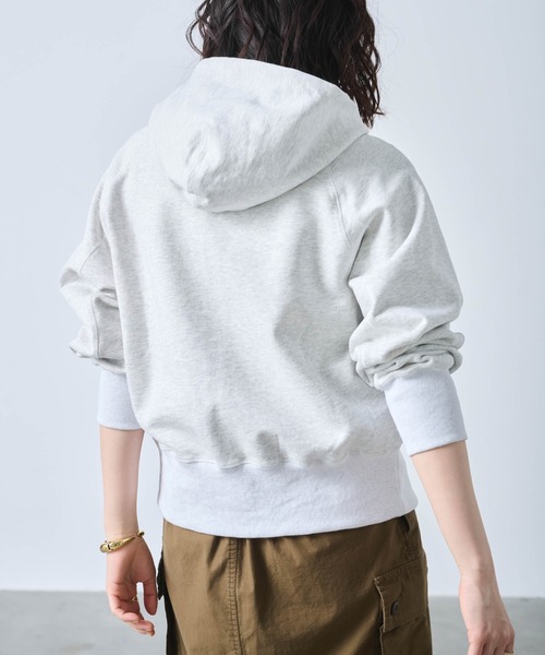 kha:ki パーカー 「KHA:KI / カーキ」ZIP UP HOODIE レディース