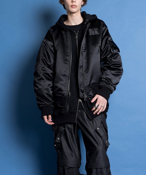 ミルクボーイ　パーカー MILKBOY（ミルクボーイ） パーカー DOUBLE ZIP パーカー メンズ