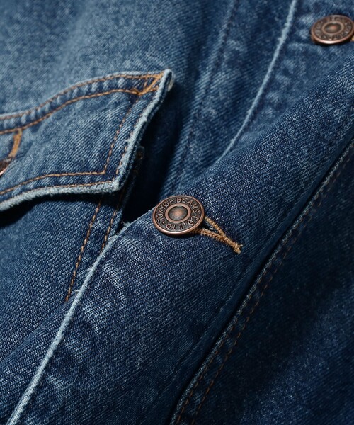 BEAMS（ビームス） デニムジャケット gジャン デニム ルーズ