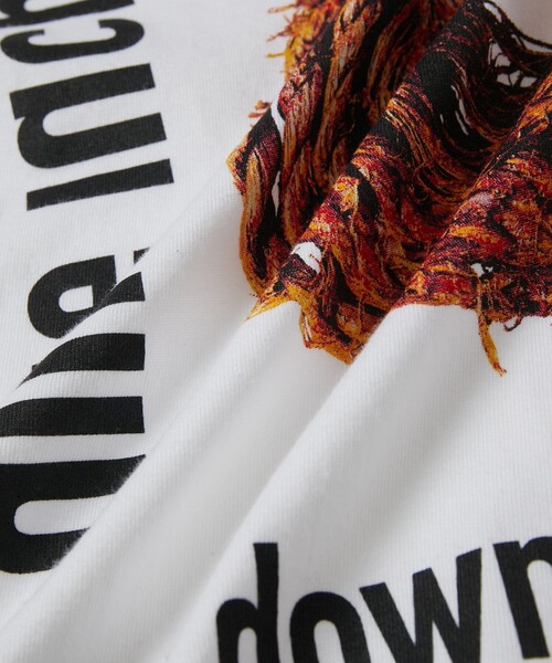 BIOTOP（ビオトープ） tシャツ 「Nine Inch Nails × Further Down The