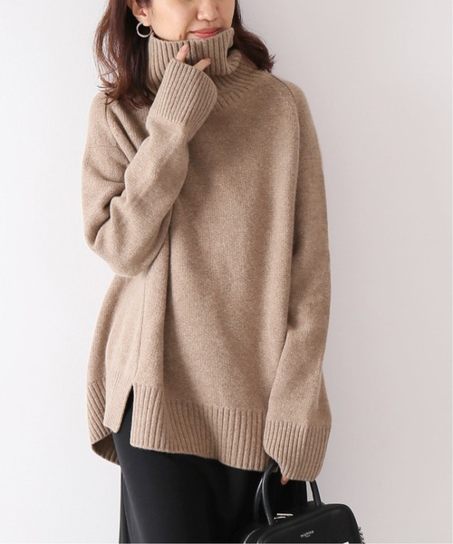 「FRAMeWORK」 タートルネックニット FREE ブラウン レディース_画像5