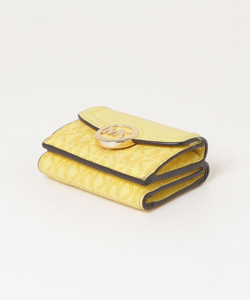 新品 MICHAEL KORS コインケース 小銭入れ財布 定期入れ イエロー MICHAEL KORS マイケル マイケルコース キーケース 6連 小銭入れ