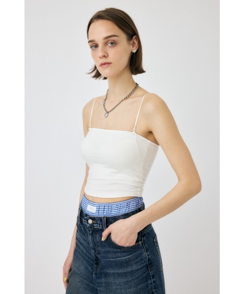 MOUSSY（マウジー） キャミソール SQUARE NECK PLAIN キャミソール