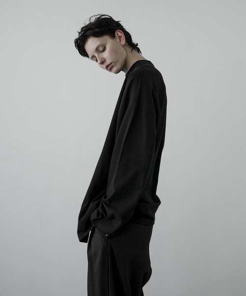 「remer」 長袖Tシャツ SMALL ブラック メンズ