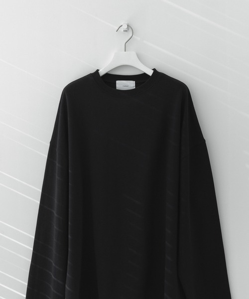 「remer」 長袖Tシャツ SMALL ブラック メンズ