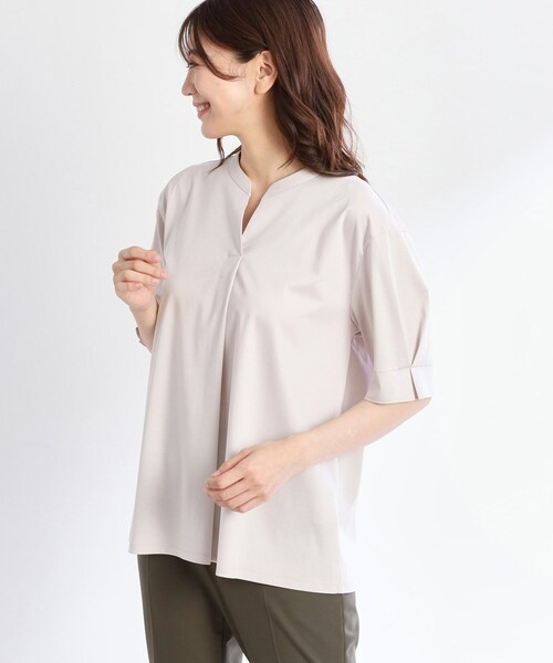 Reflect tシャツ 「すっきり見え！長め丈／接触冷感／マシン