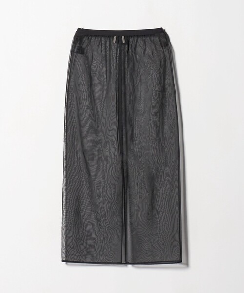 新品　UNITED ARROWS 定価¥2万900円　ロングシアースカート UNITED ARROWS スカート シアー オーガンジー 2WAY