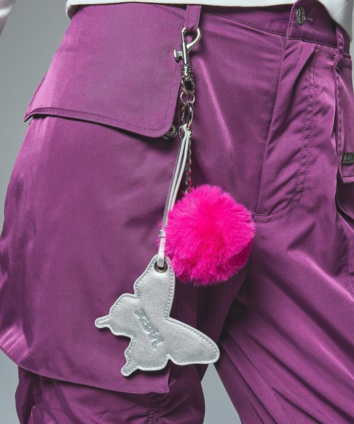 キーホルダー MIRROR AND LOGO KEY CHARM | X-girl