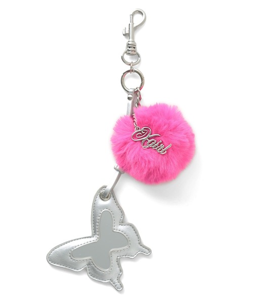 キーホルダー MIRROR AND LOGO KEY CHARM | X-girl | 05