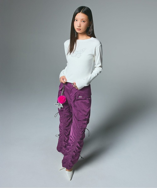 キーホルダー MIRROR AND LOGO KEY CHARM | X-girl | 03