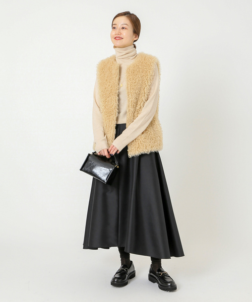 追加》ドットプリントランダムフレアスカート◇ ☆美品☆イエナ 今期