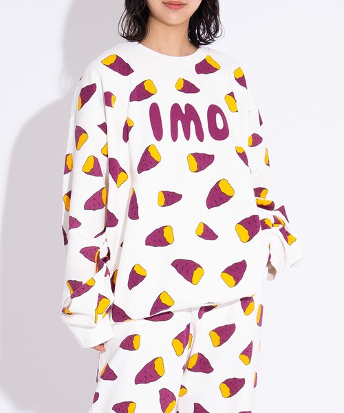 PUNYUS（プニュズ） トレーナー スウェット 「新サイズ」フード総柄