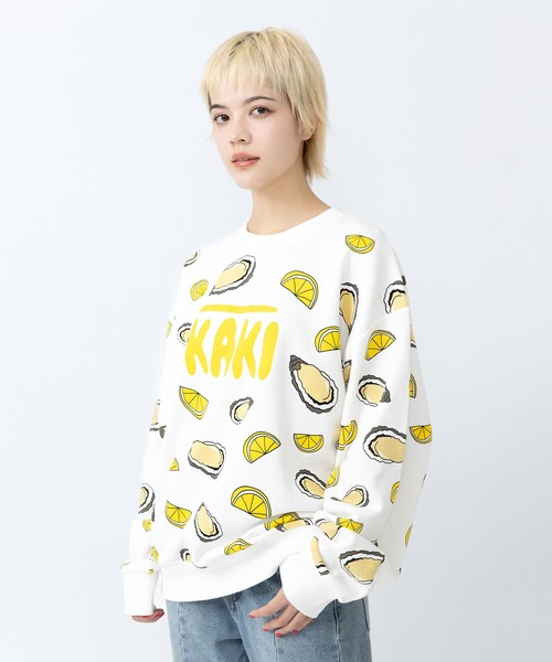 PUNYUS（プニュズ） トレーナー スウェット 「新サイズ」フード総柄