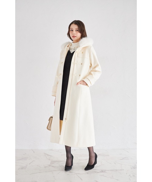 ミーア　ダッフルコート　ロングコート　スナイデル　トッコクローゼット tocco closet（トッコ クローゼット） ダッフルコート コート 取り外し