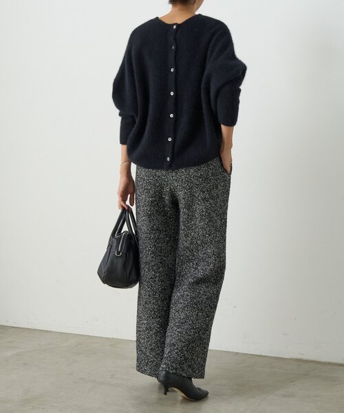 BEARDSLEY（ビアズリー） パンツ ツイードイージーパンツ レディース