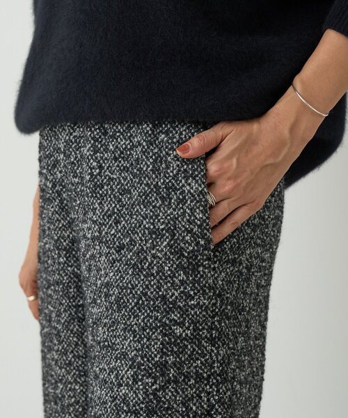 BEARDSLEY（ビアズリー） パンツ ツイードイージーパンツ レディース