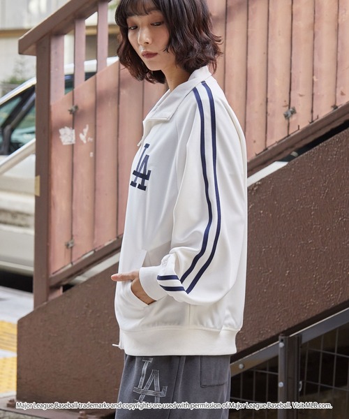 MLB ジャージ MLB/メジャーリーグベースボール 別注 ワッペン刺繍