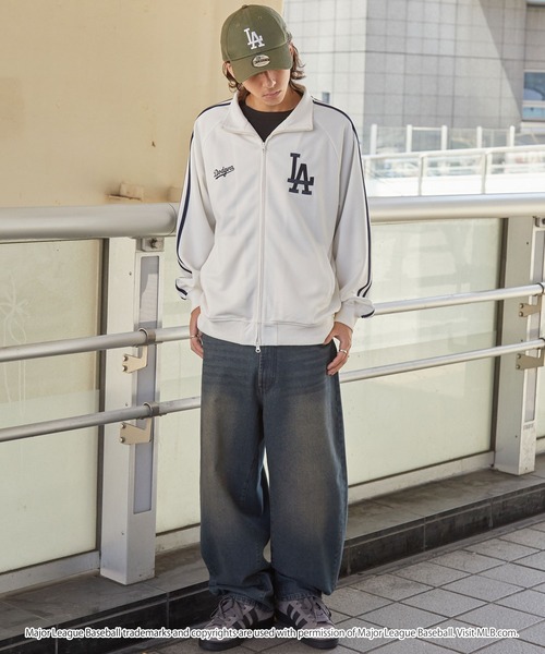 MLB ジャージ MLB/メジャーリーグベースボール 別注 ワッペン刺繍