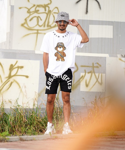 「adamsJUGGLER」 「whim roth」半袖Tシャツ L ブラック メンズ_画像4