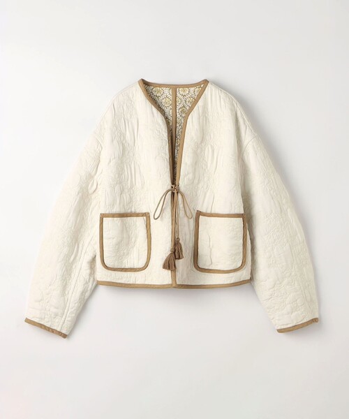 SOULEIADO（ソレイアード） ジャケット ノーカラージャケット レーヨン