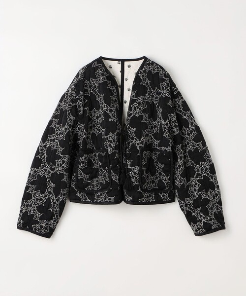 SOULEIADO（ソレイアード） ジャケット ノーカラージャケット レーヨン