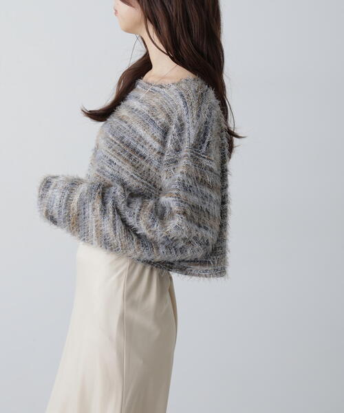 「FREE'S MART」 長袖ニット FREE レッド レディース_画像7