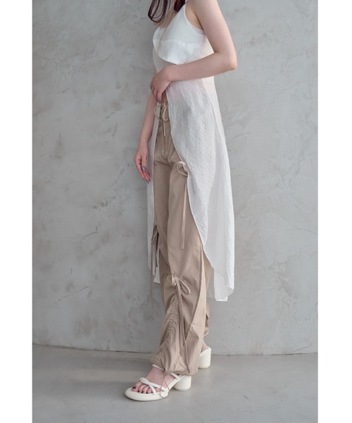 「mellowneon」 キャミソールワンピース FREE ホワイト レディース_画像7