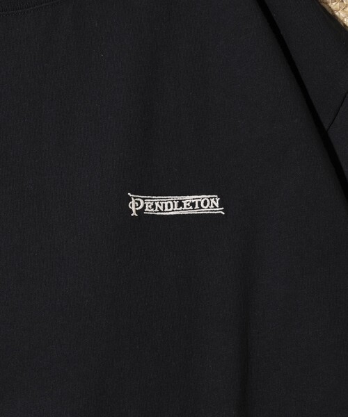 「PENDLETON」 半袖Tシャツ MEDIUM ブラック メンズ_画像4
