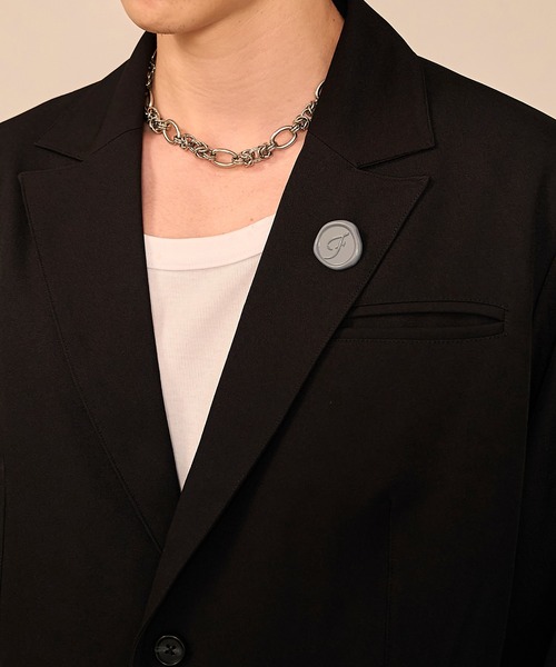 Forte ジャケット テーラードジャケット Riveted Single Short Jacket