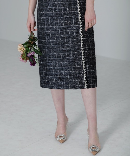 「Leja」 半袖ワンピース SMALL モカ レディース_画像2