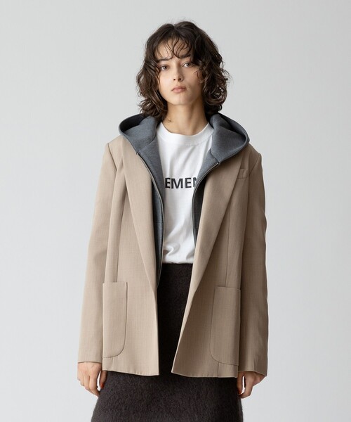 allureville（アルアバイル） テーラードジャケット 1 ベージュ