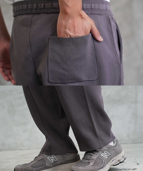 JIGGYS SHOP（ジギーズショップ） パンツ ワイドシルエット センター