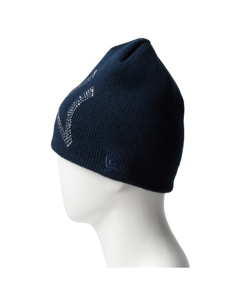 NEW ERA × BoTT ネイビー ビーニー ロゴ刺繍 74-0217-3B NEW ERA ニューエラ ビーニー ニットキャップ ニット帽 帽子