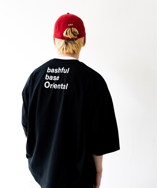 「bashful base Oriental」 半袖Tシャツ MEDIUM オフホワイト メンズ_画像5