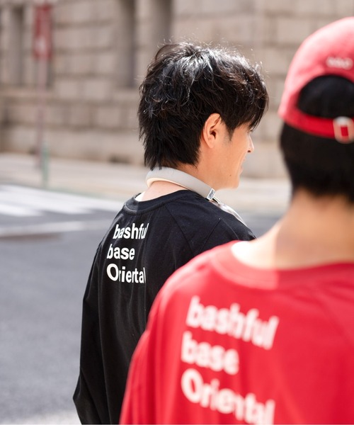 「bashful base Oriental」 半袖Tシャツ MEDIUM オフホワイト メンズ_画像6