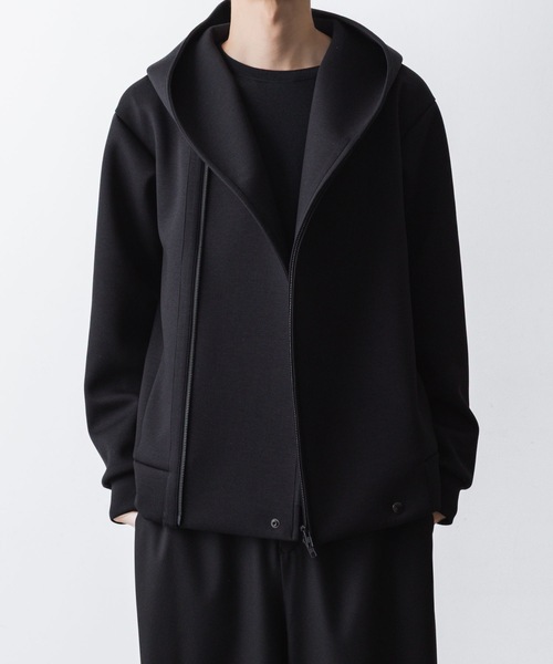 トレーナー スウェット OVERSIZED AIR CUSHION ZIP HOODIE メンズの画像
