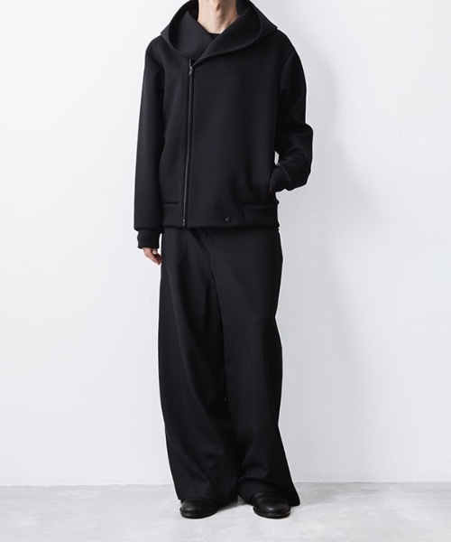 トレーナー スウェット OVERSIZED AIR CUSHION ZIP HOODIE メンズの画像