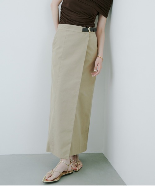 anuans（アニュアンス） スカート MEDIUM ベージュ レディース