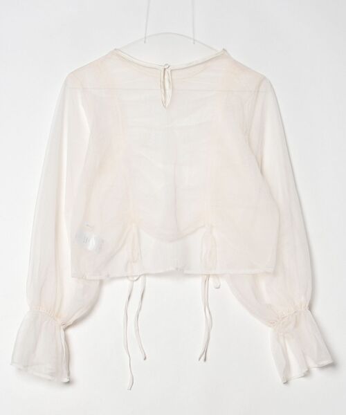 「archives」 長袖ブラウス M ベージュ レディース_画像2