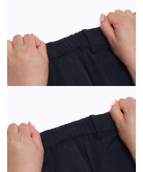 スラックス スマみえテーパードパンツ ウォッシャブル ストレッチ CROSS MOVA コーデュロイ メンズ | ブランド登録なし | 10