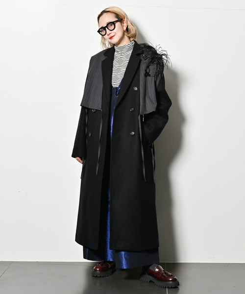 CITYSHOP（シティショップ） チェスターコート 36 ブラック レディース