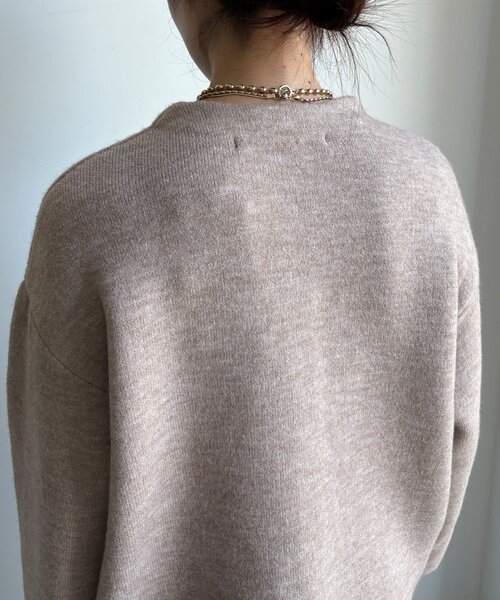 DouDou（ドゥドゥ） カーディガン 「WEB限定」ダブルフェイスニット