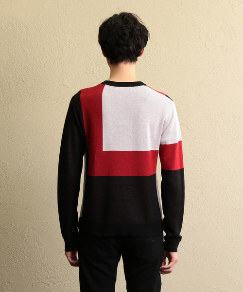 「LOVELESS」 長袖ニット 2 グレー メンズ_画像6