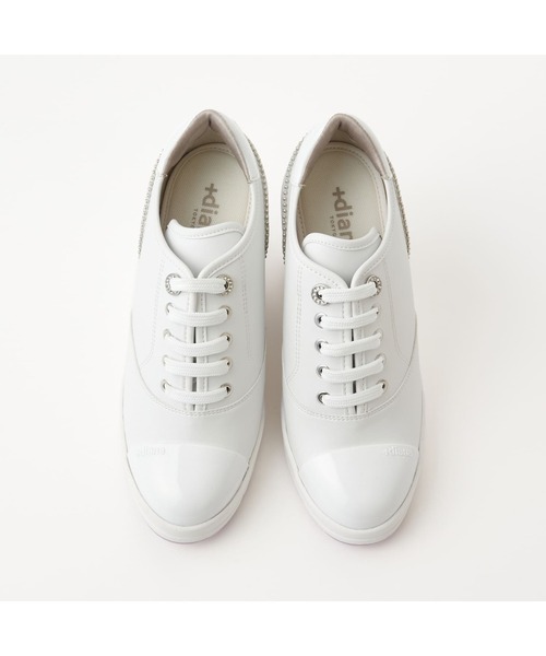 diana（プラスダイアナ） ローカットスニーカー 24.0cm ゴールド